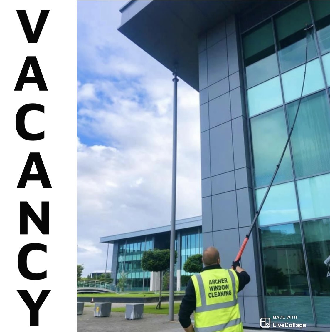 WindowCleanManc's tweet image. 🚨 VACANCY 🚨
We are looking for an experienced Window Cleaner / Driver in Bolton
£450 per week (Driver)
40 hours per week
28 days holiday
Pension
Full UK driving licence
archerwindowcleaning@yahoo.co.uk
☎️ - 0161 870 6503
#Bolton @BoltonReTweet @Manchester1Hour