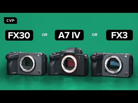 Beachtek on Twitter: the Sony lineup - You Buy The Sony FX30, A7 IV or FX3?! It's going to be a battle against cinema cameras and mirrorless as well