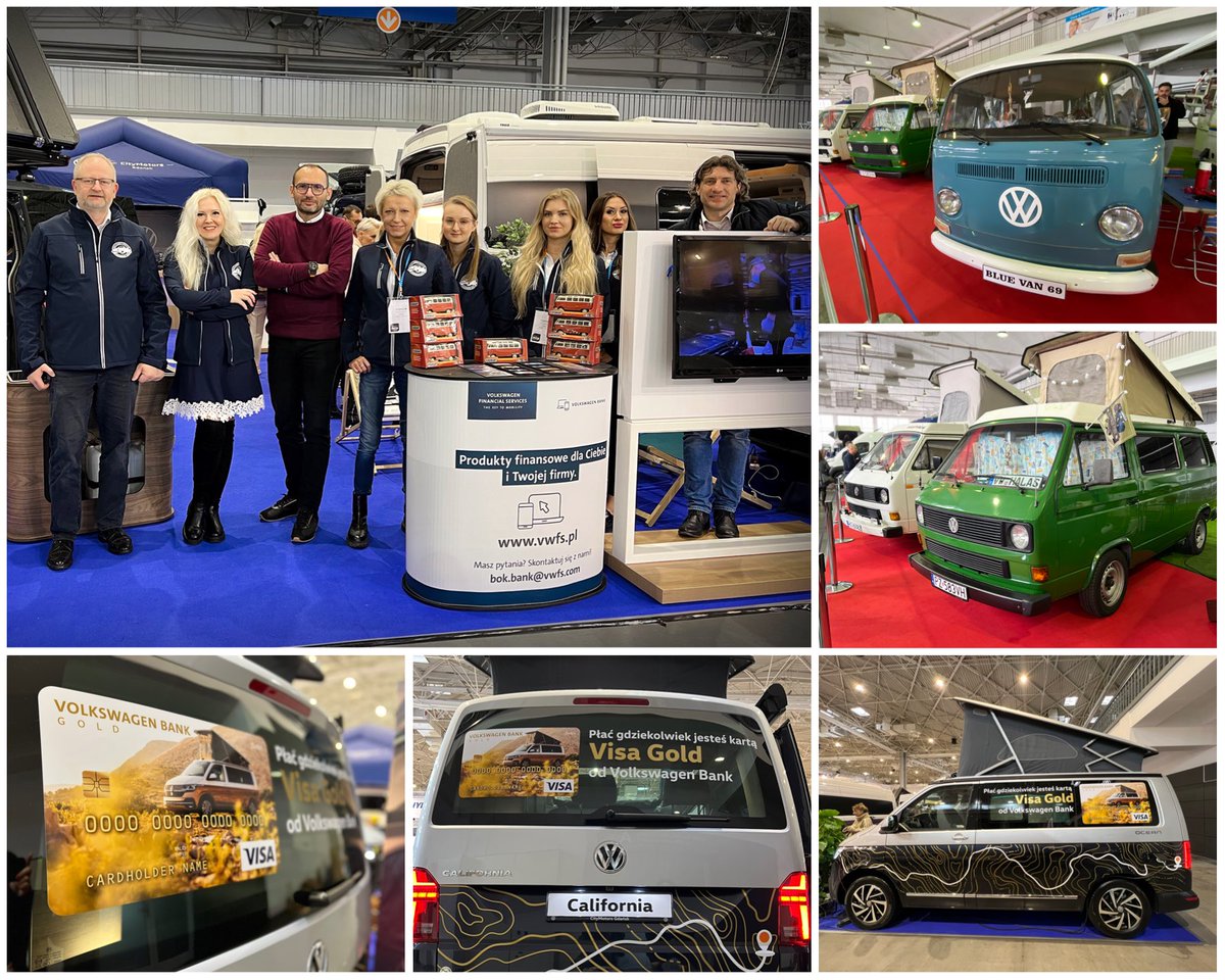 DariaPaweda's tweet photo. Razem z naszym partnerem Volkswagen CityMotors Gdańsk uczestniczyliśmy w Caravans Salon w Poznaniu, czyli największych targach caravaningowtch w Polsce. @targipoznanskie @Volkswagen_FS @vwpress_PL #VWFS #VWBank #volkswagenbank #VW #VWCalifornia #Poznan #caravanssalon #camper 😊 https://t.co/dMhjsbCvCh