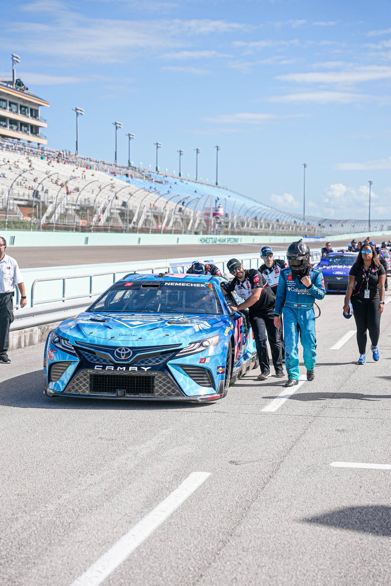 JHNemechek's tweet photo. Qualified P4. Thank you for the opportunity @23XIRacing @dennyhamlin @Jumpman23 
#teamtoyota https://t.co/6WZSTR3aQl