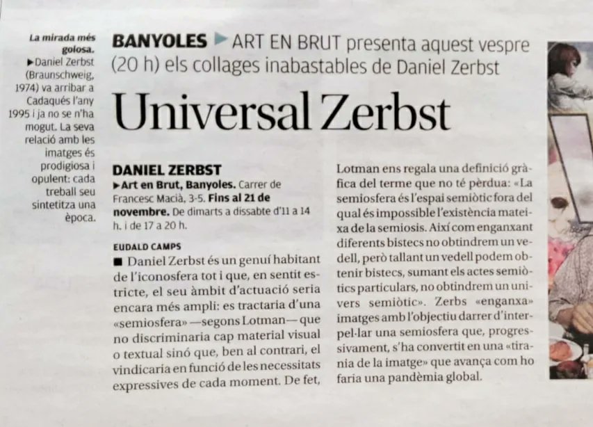 ART_BRUTgallery's tweet photo. 🎂 Aniversari gaudint en companyia de tots/es 💐🍷💙 els ke vàreu poder venir GRÀCIES! I en especial a #DanielZerbst per l'expo! 🎨
@CoopEmpordalia @banyolestv @culturabanyoles @radiobanyoles @TurismeBanyoles @BiblioBanyoles @revistabanyoles @ElGerio @EudaldI #artenbrutgallery https://t.co/33PFncOJau