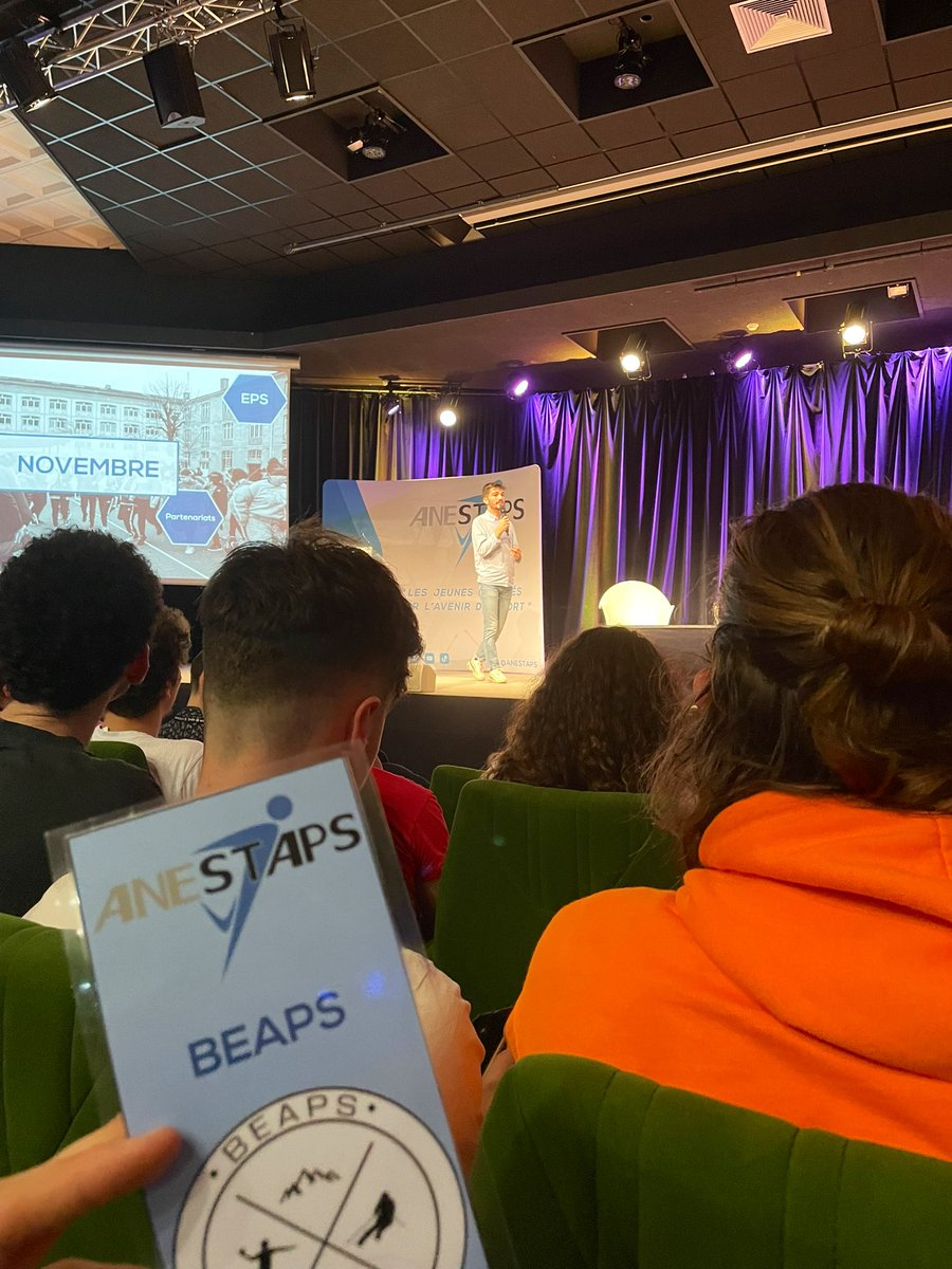 BeapsStaps's tweet image. [#CongrèsANESTAPS] 

Le @BeapsStaps est présent pour l’Assemblée Générale Ordinaire du bureau national de l’@ANESTAPS  en tant qu’administrateur 🗳️
Cette assemblée a lieu dans le cadre du 47ème congrès national de l’ANESTAPS organisé par le @stapsbisontin 🦬