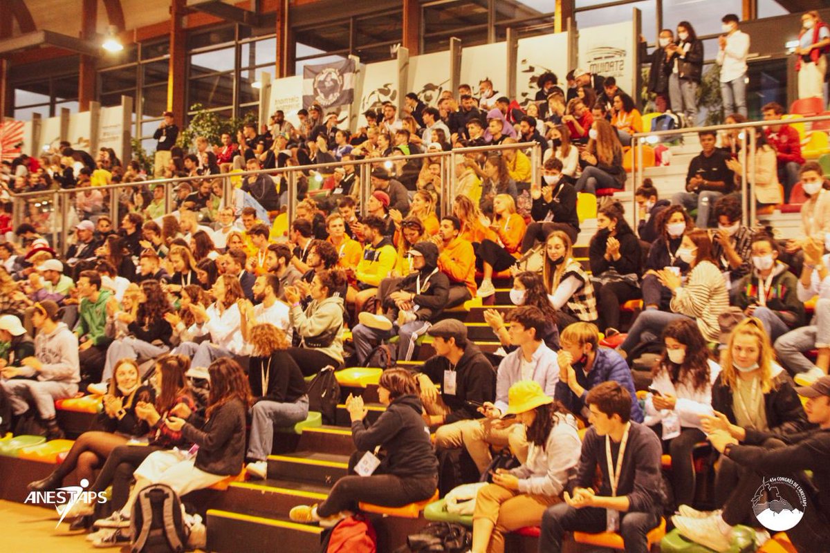 [ #CongrèsANESTAPS 👥] Ce mandat a été une réussite pour les événements de l’<a href="/ANESTAPS/">ANESTAPS</a>, l’ensemble de son réseau a su organiser de beaux événements, dans un objectif de rassembler, former, échanger. ✍️