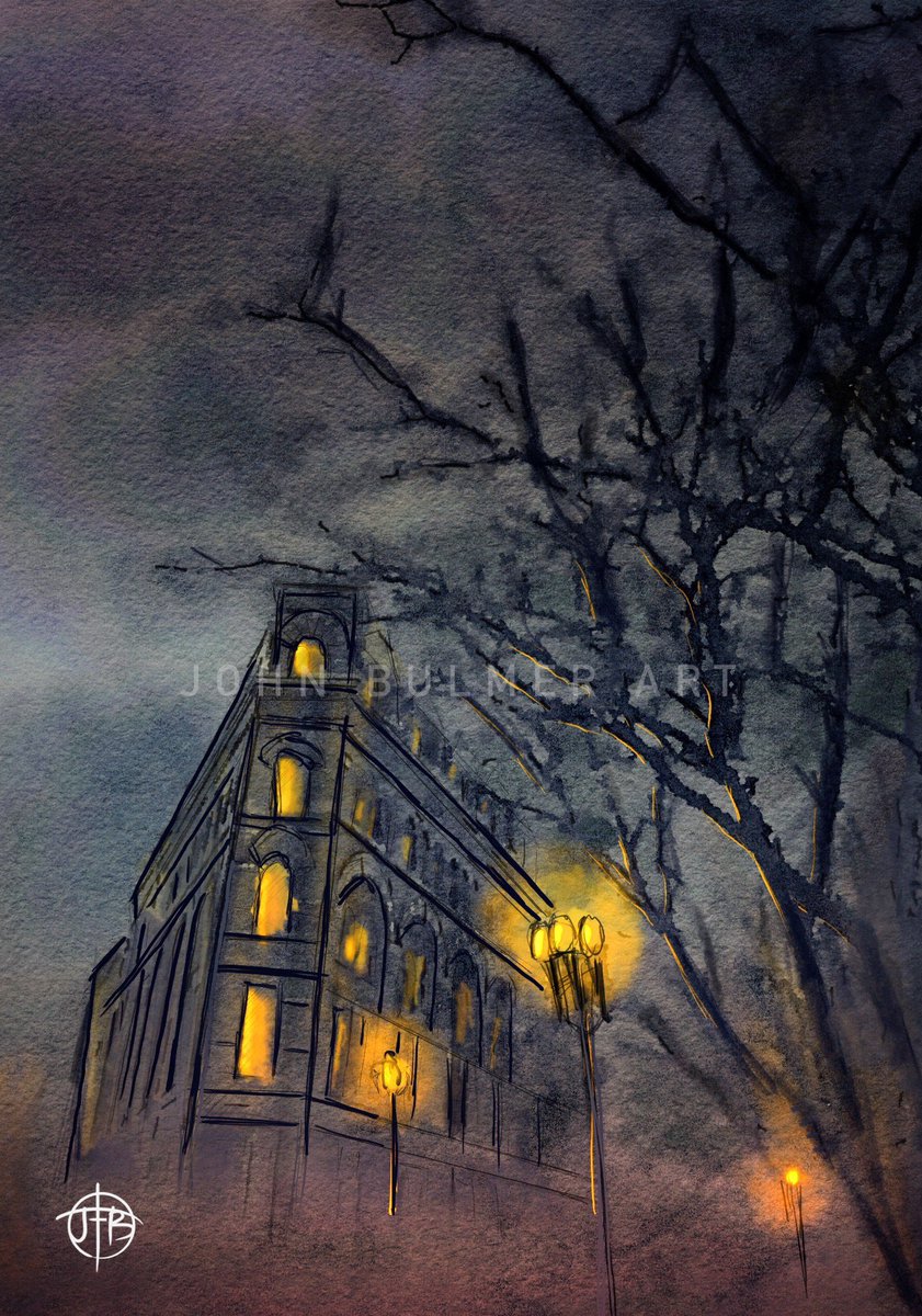 johnbulmer's tweet photo. Collar CIty by Gaslight (Rice Building)
Watercolor, Acrylic, and Pencil.
For a full description, visit https://t.co/5CqfCk9ASh
#CollarCity, #TroyNY https://t.co/c0hpATFlC1