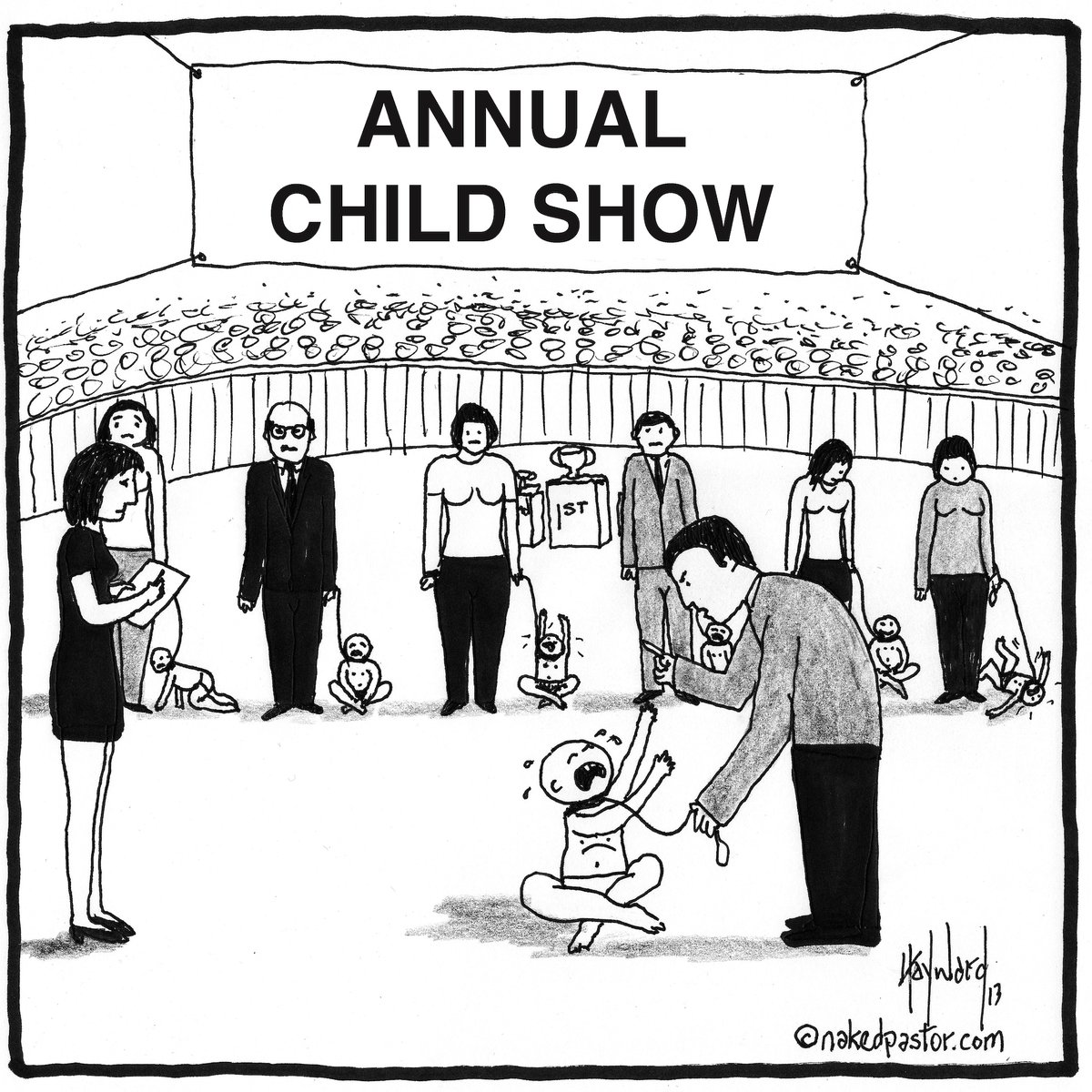 There's TONS of pressure to raise perfect kids.

But we must try to think of the wellbeing of the child.

If we teach our kids that they will be rewarded for conforming to societal standards rather than for being their authentic selves, then we're signing them up for trauma.