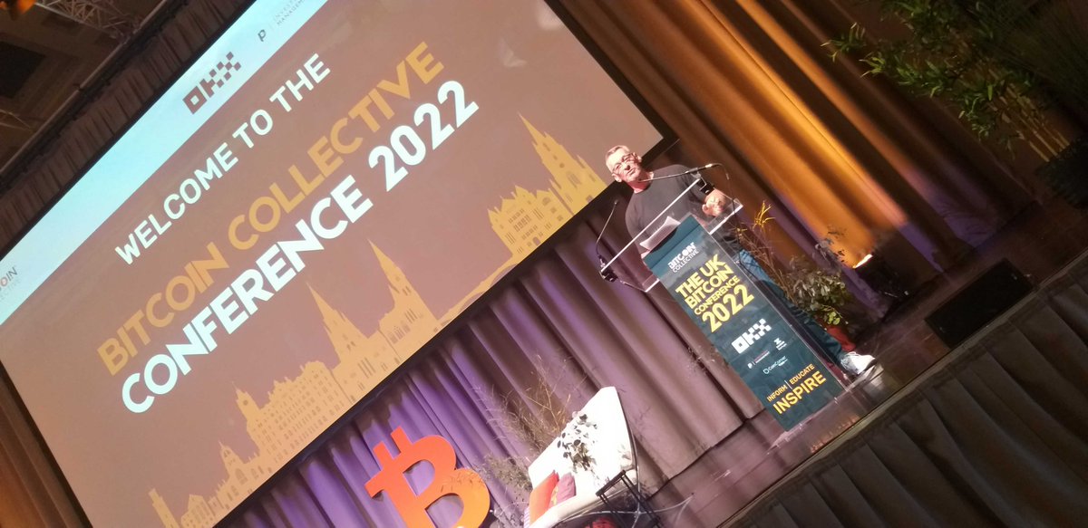 Cointelegraph's tweet photo. Aaaand we are back for day two from Edinburgh!

Reporting live Cointelegraph reporters @JoeNakamoto and @eyeguneet to cover the latest news on the UK Bitcoin conference by @BitcoinConfUK! 

Stick around for live updates! https://t.co/WbQ7PZa6Bp