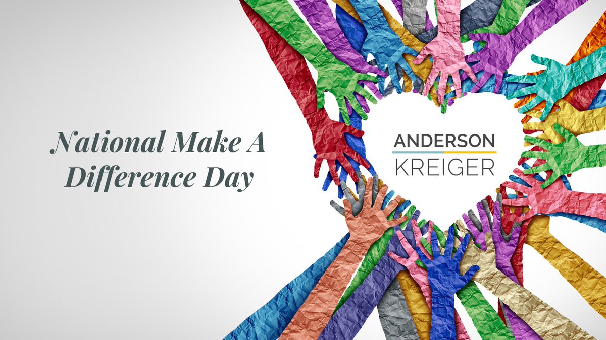 You must be the change you want to see in the world.
- Mahatma Gandhi
#NationalMakeADifferenceDay
