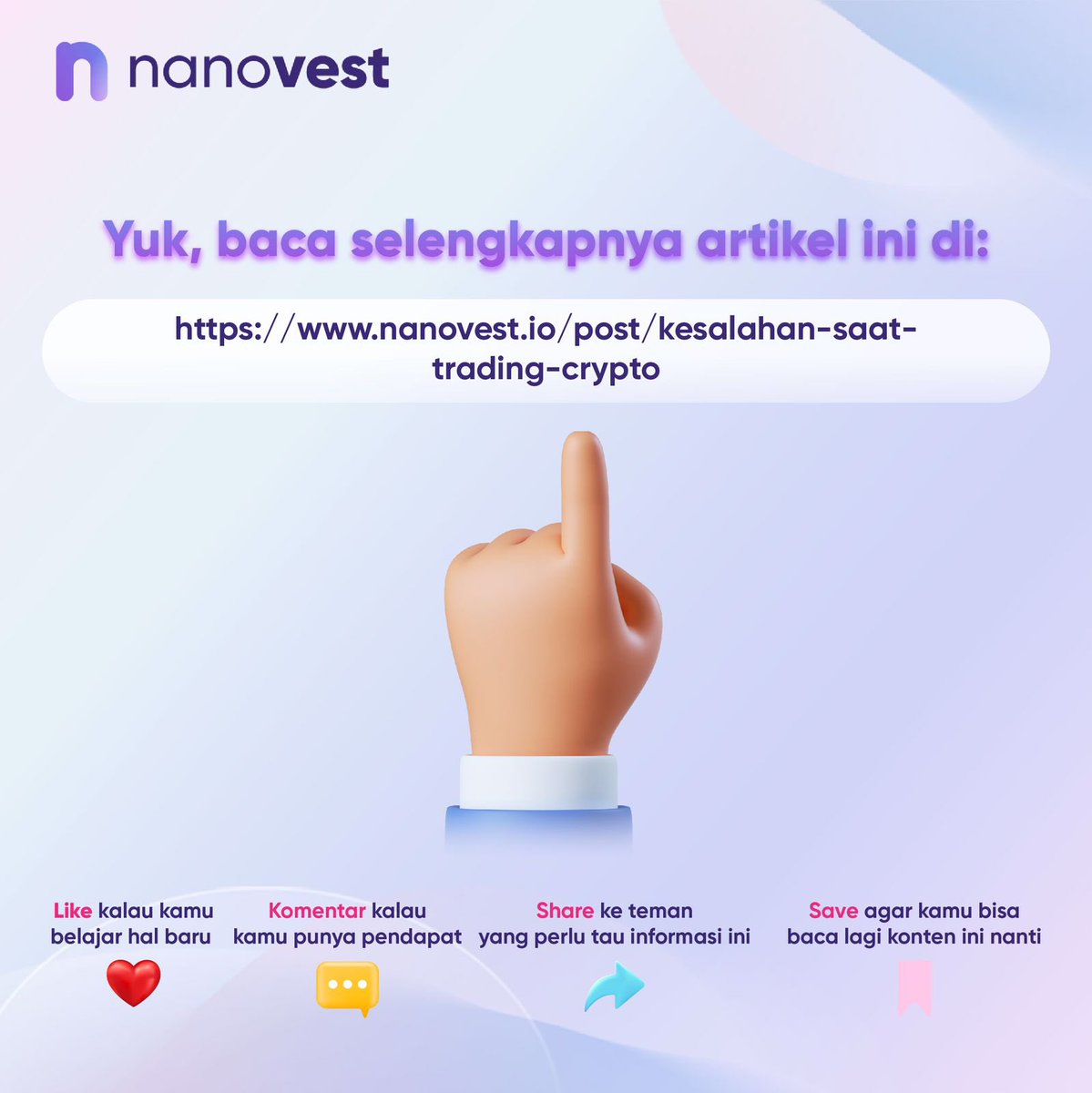 Gimana nih #Nanosquad jangan sampai kamu ngelakuin kesalahan-kesalahan tersebut yaa!

#BisaSamaNano
