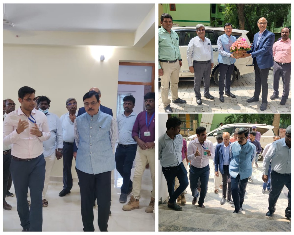 Shri. Nitin Gupta, Chairman, CBDT visited the ongoing residential project (that is nearing completion) at Central Revenue Colony, Anna Nagar and reviewed the progress today i.e., 22.10.2022 @IncomeTaxIndia