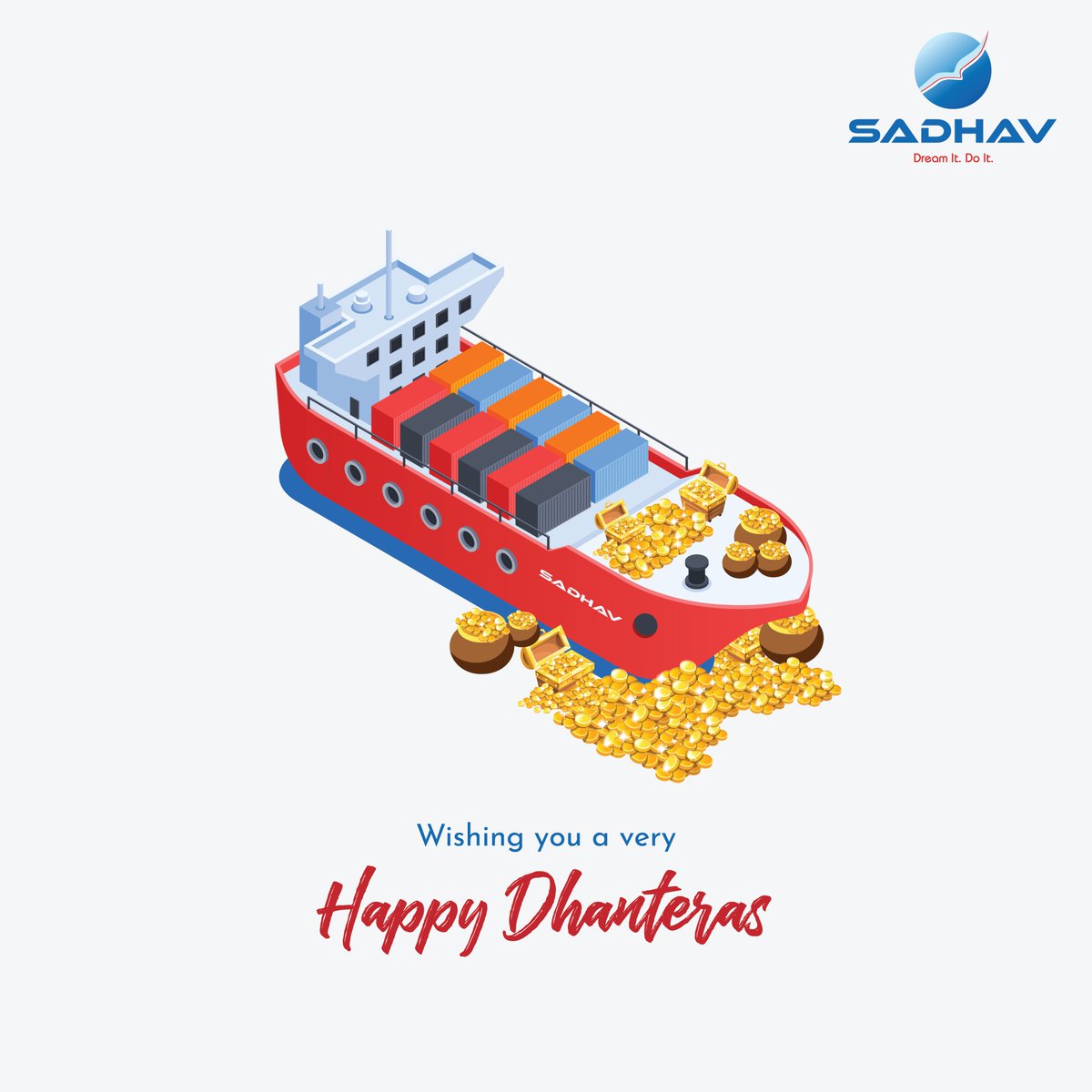GroupSadhav's tweet photo. Team Sadhav wishes you a very happy Dhanteras! https://t.co/vdgSZP0Ba6