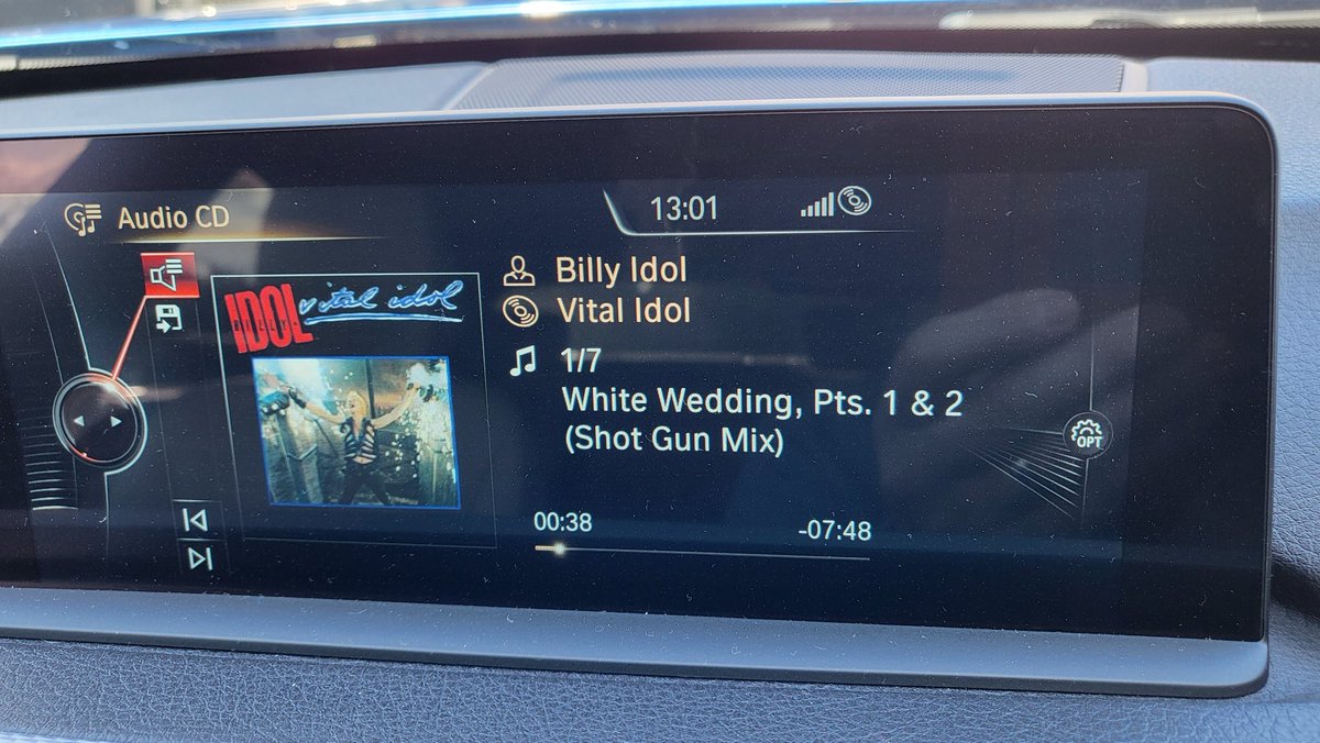 matty1969m3's tweet photo. What a start to the afternoon @BillyIdol with a bit of #vitalidol on in the car. Still reminiscing on a fantastic evening in Cardiff on Monday! Thank you!! https://t.co/vcclo89Kcl
