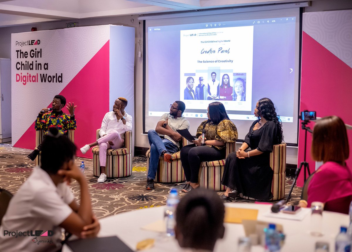 ayo_oyeku's tweet photo. Last weekend, I joined a distinguished panel of creatives to share my experience as a writer and a physicist.
I'm sure the participants had a lot to learn from the Creative Panel.
May the girl child thrive and succeed on all fronts.
Cc: @ProjectLEADng
#ProjectLEADIDGC22 https://t.co/Axg9Hs8owf