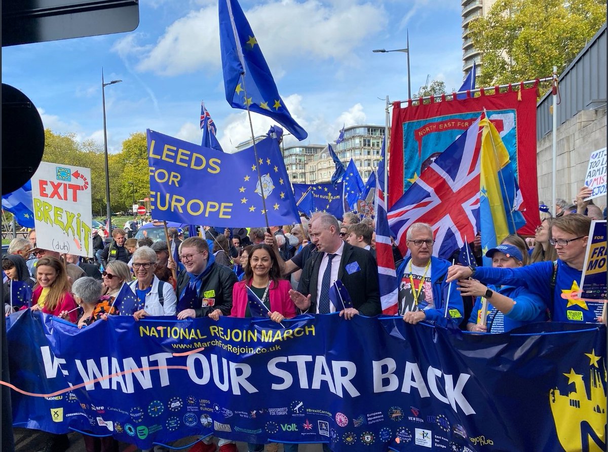The Rejoin EU Party tweet media