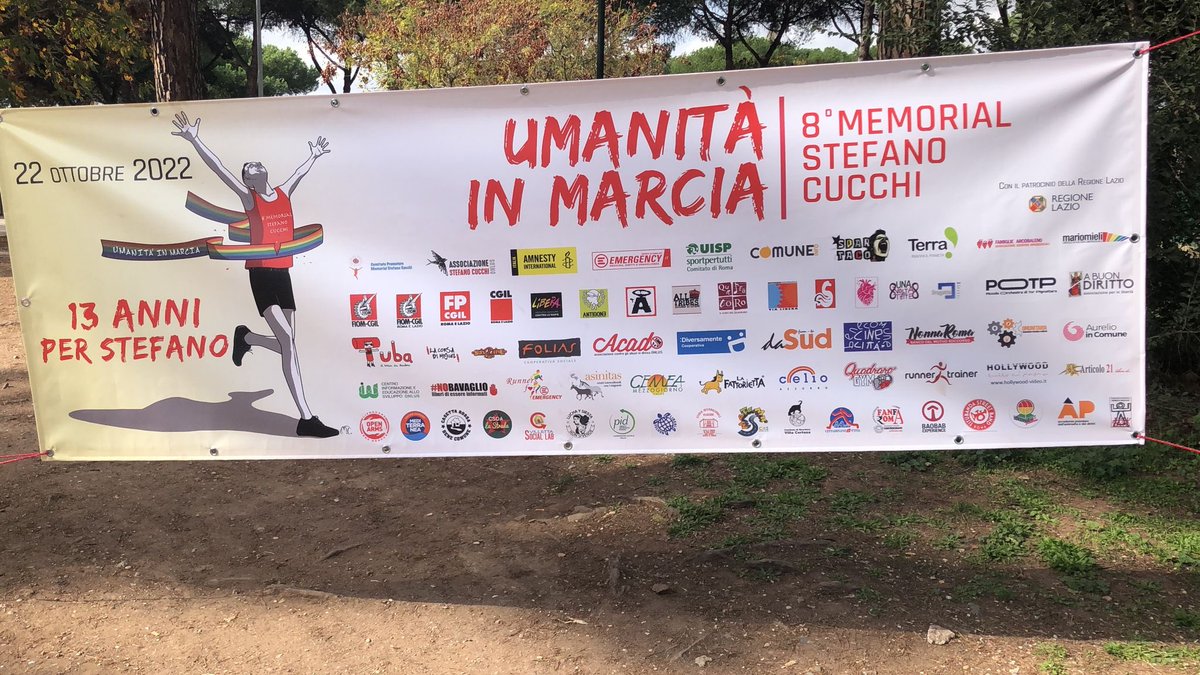 Eccoci #roma #22ottobre #StefanoCucchi 

<a href="/_daSud/">Associazione daSud</a> <a href="/luchaysiesta/">luchaysiesta</a> <a href="/AntigoneOnlus/">AssociazioneAntigone</a> <a href="/abuondiritto/">A Buon Diritto</a> <a href="/emergency_ong/">EMERGENCY</a> <a href="/amnestyitalia/">Amnesty Italia</a> <a href="/Comuneinfo/">Comune-info</a> <a href="/nonna_roma/">Nonna Roma</a> <a href="/angelo_mai/">angelo_mai</a> <a href="/UispNazionale/">Uisp Nazionale</a> <a href="/openarms_it/">Open Arms IT</a> <a href="/RescueMed/">Mediterranea Saving Humans</a> <a href="/CsoaLaStrada/">CsoaLaStrada</a> <a href="/CasettaRossa/">Casetta Rossa</a>