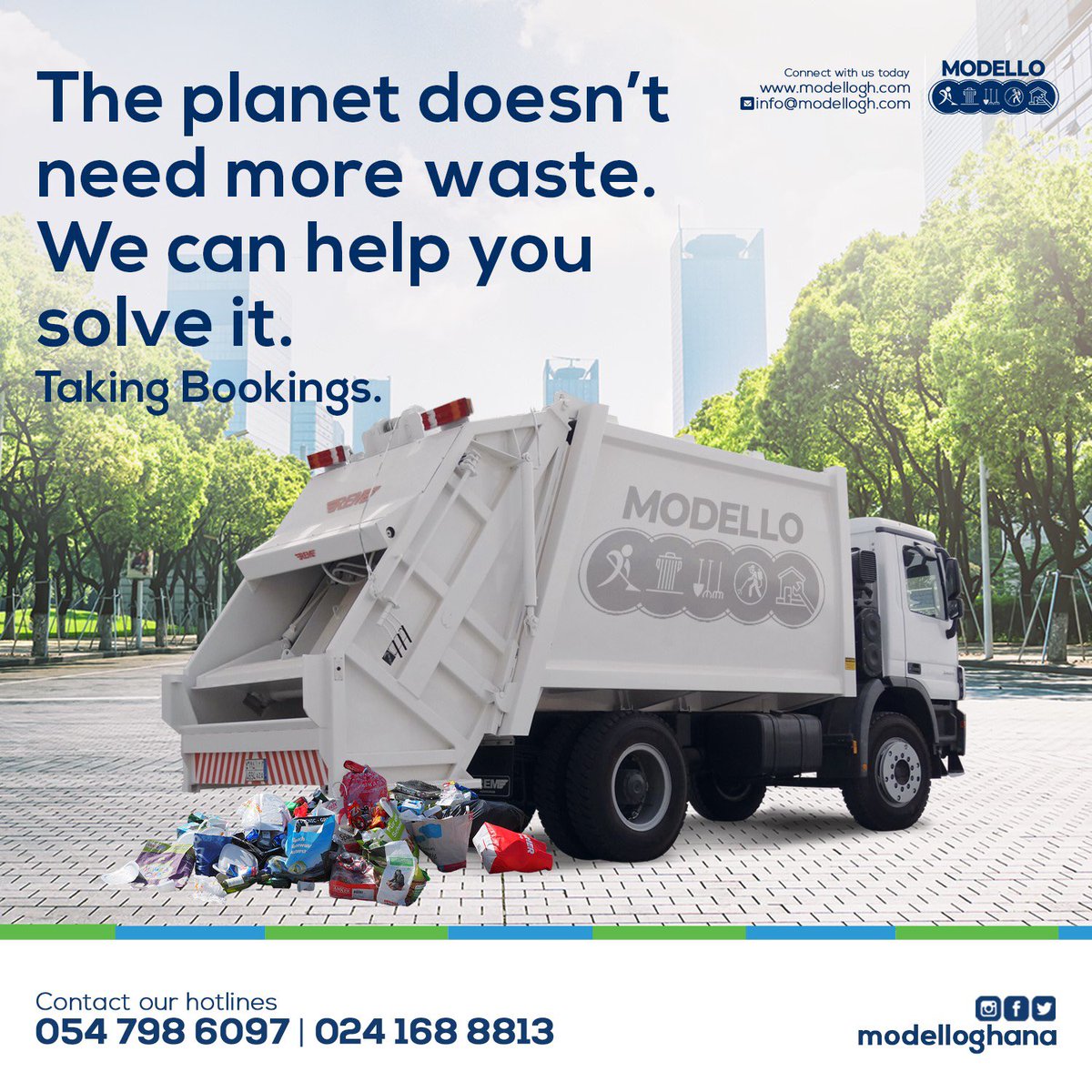 👷🏿‍♂️With the necessary personal protective equipment (PPE), to work safely & effectively. Our services are tailored to meet your exact needs. 
Let’s assist you in making the world a sustainable planet 🌍.
☎️ Contact us for business📗 
#wastemanagementcompany
#commercialwaste
