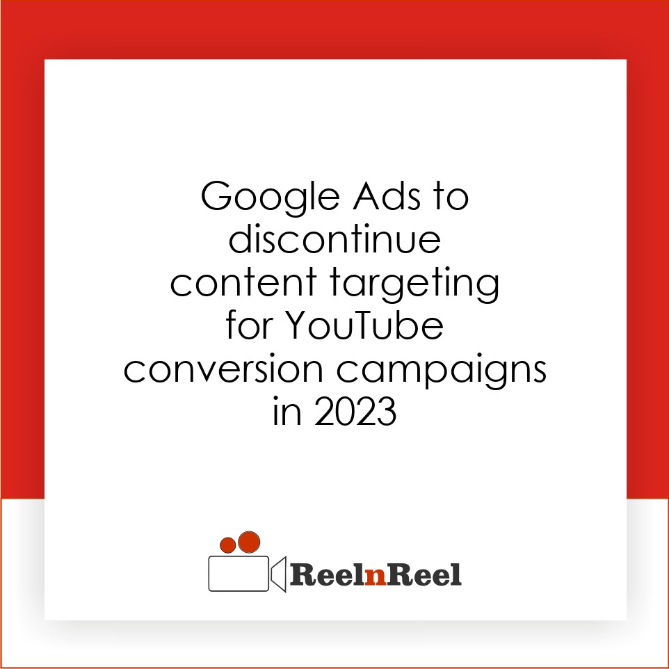 reelnreel's tweet photo. #GoogleAds to discontinue content targeting for #YouTube #conversioncampaigns in 2023
#Microsoft to launch localized version of Teams in #China
#AppleMusic is Now on #Xbox
Instagram Is Introducing A New 'Achievement' To Encourage The Users To Make More #reelsinstagram https://t.co/nXONSAfHWG