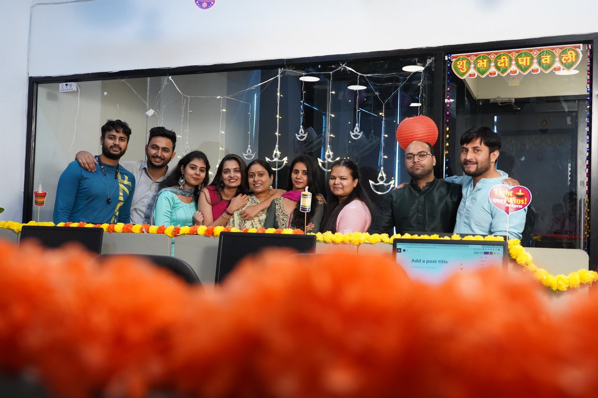 SandeepWebbers's tweet image. Diwali came early at Webbers Live Solutions🧨🪔 

Today, at our vibrant Gurdaspur &amp;amp; Mohali offices, we ushered in the auspicious festival of lights, love, and camaraderie with our traditional Diwali puja.

Here are a few snapshots from the Office Wali Diwali🤌🏻
#diwali2022