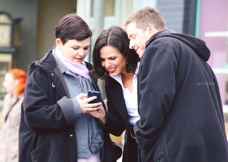 • October 22, 2014 •
8 years ago today, <a href="/LanaParrilla/">Lana Parrilla</a> was on set of Once Upon a Time