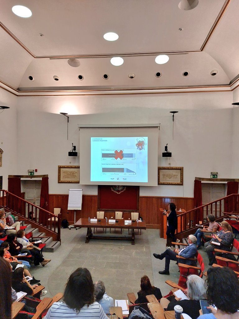 Interna_LaPaz's tweet photo. Es importante identificar cuáles de nuestros pacientes pueden beneficiarse de los cuidados paliativos. Escalas cómo la #NECPAL son una buena herramienta para ello. III Jornada de #CuidadosPaliativos organizada por la @Sociedad_SEMI #semipal en el @Icomem_Oficial https://t.co/LC61v8avWn