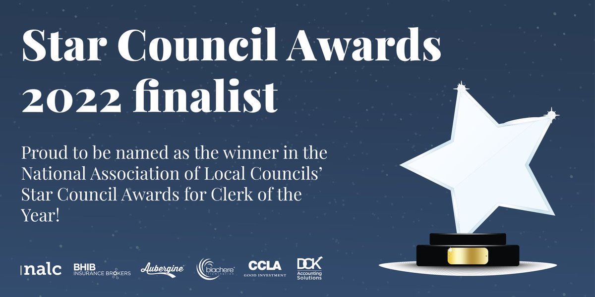 We at Ware Town Council are excited to announce that our Town Clerk, Terry Philpott, has won the <a href="/NALC/">NALC</a> Star Council Award for Clerk of the Year. Read more here: nalc.gov.uk/starcouncilawa…