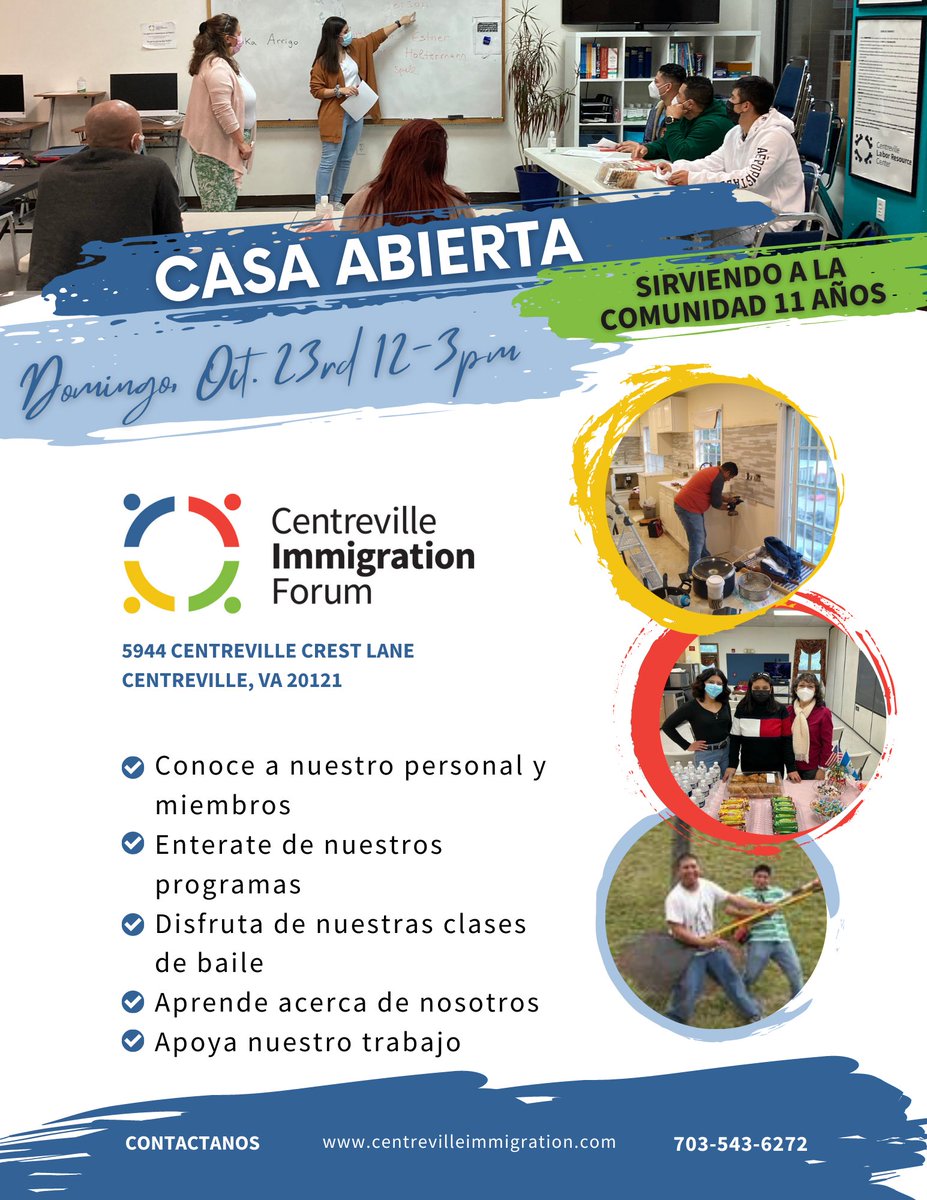 Centreville Immigration Forum tweet media