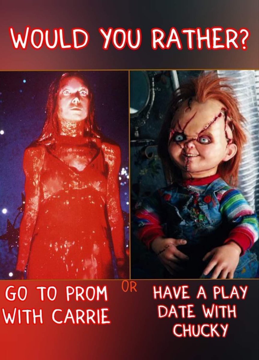 An unusual choice HorrorFam, so who would you choose? #Chucky #HorrorMovies #Immortalis