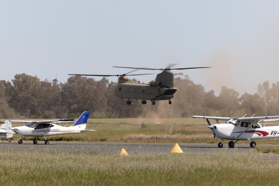 Well done to our women and men providing rotary-wing effect to #YourADF response for #OpFloodAssist. #ADFInTheCommunity