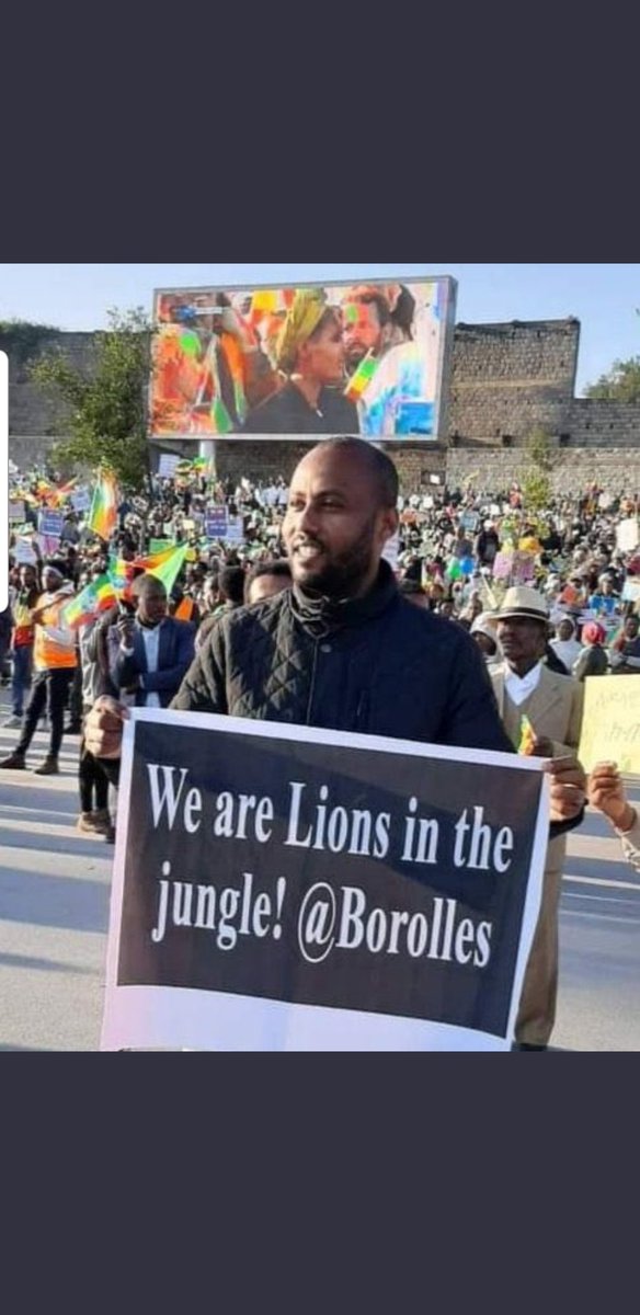 Hello2Africa's tweet photo. 🇪🇹WE ARE LIONS IN Z JUNGLE 🇪🇹
 🇪🇹 🐯🦁@JosepBorrellF 🦁🐯🇪🇹
 🇪🇹🦁🐯🦁🐯🦁🐯🦁🐯🦁🐯🦁🇪🇹
#SayNoMore #DisarmTplf
  🇪🇹#H_Africa #Ethiopia 🇪🇹
ተከበሀል😃 https://t.co/4XH3EdJWgj