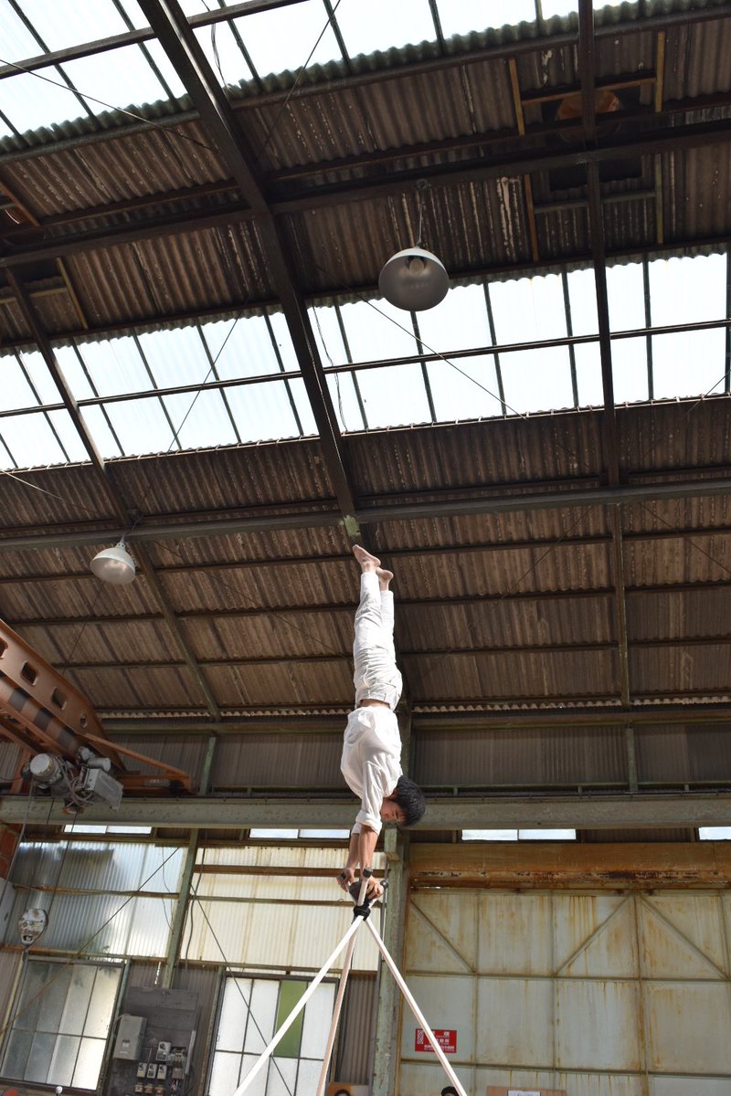 utaibito3's tweet photo. #CircusFactory
#瀬戸内サーカスファクトリー
#目黒宏次郎
#大石産業
木のステージの面白い使い方。今後の見せ方、発展がめっちゃ楽しみ☺️ https://t.co/wwiMxC2ToC