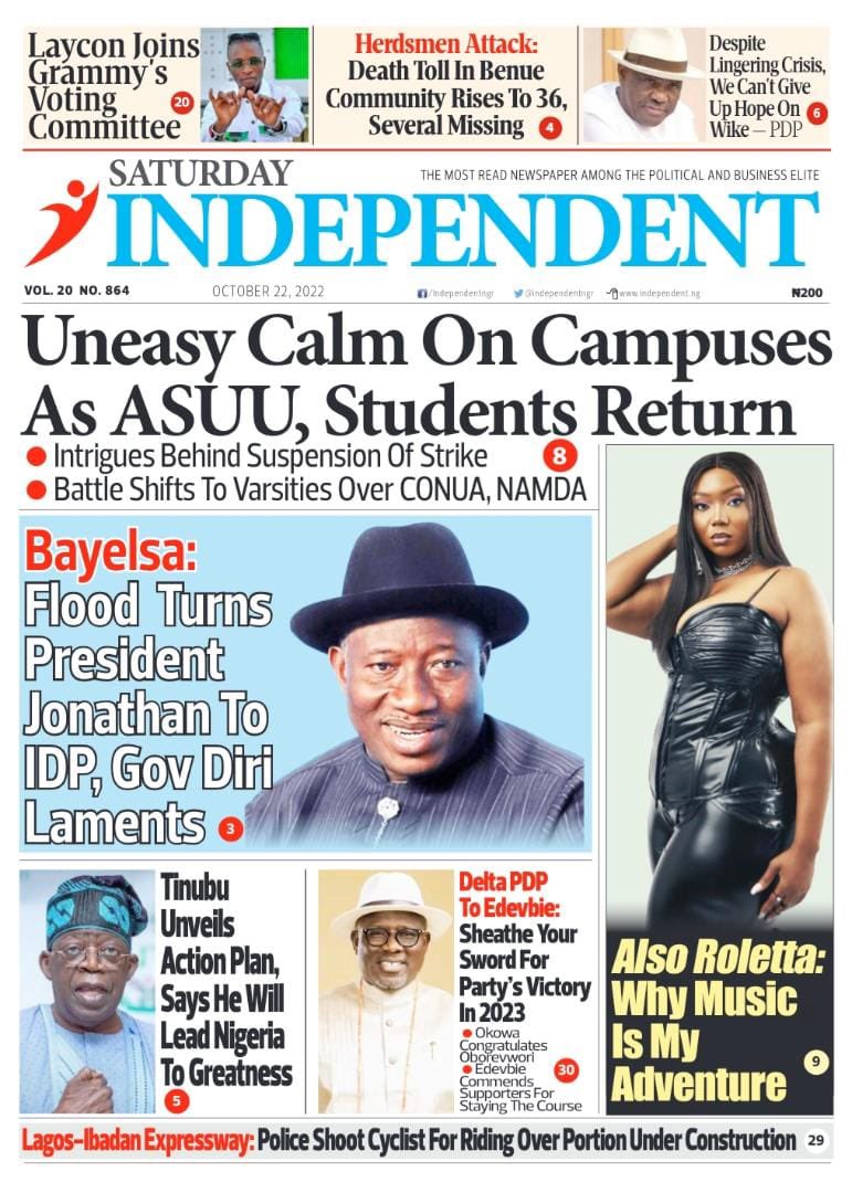 RolettaRose's tweet photo. Guess who is on the cover of Daily Independent today ๐๐, the adventure continues.
Keep streaming Pon It and https://t.co/vluqTRw6Fp ๐
#AllSoMe EP
#PonIt
#Roletta https://t.co/DeFIb669tm