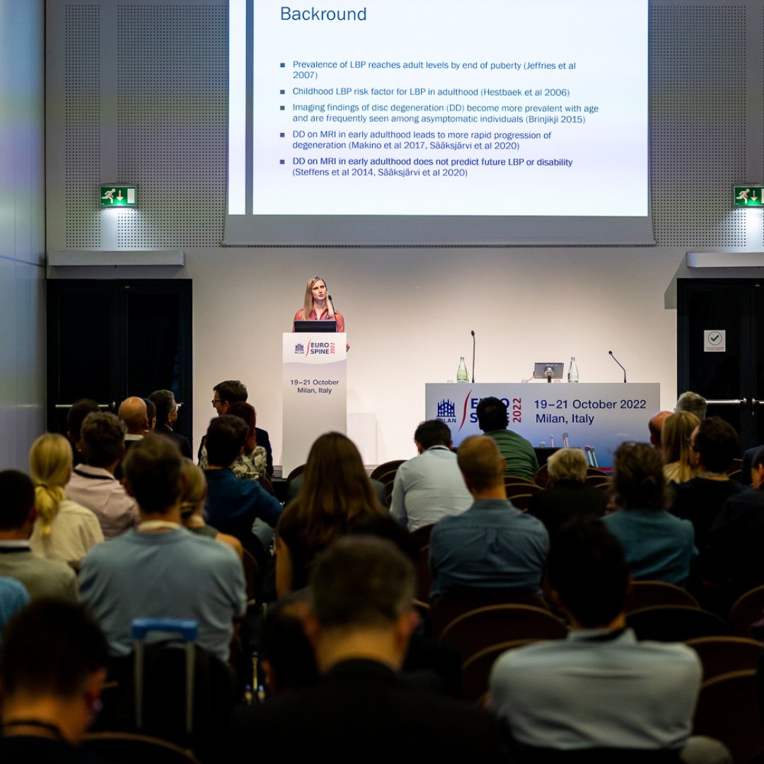 It's a wrap! That was EUROSPINE 2022 at Allianz MiCo. More than 3.000 delegates and exhibitors from the spine community  joined back onsite after two years of virtual and hybrid solutions.  
📸: APACE Media  #EUROSPINE2022 #EUROSPINE #pco <a href="/EUROSPINESoc/">EUROSPINE</a> @POSTERWALK @estensis
