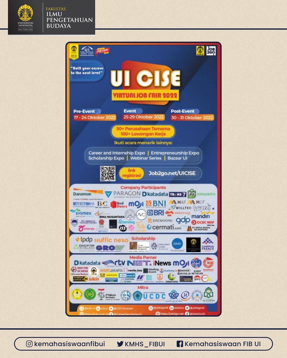 Kemahasiswaan FIB UI tweet media