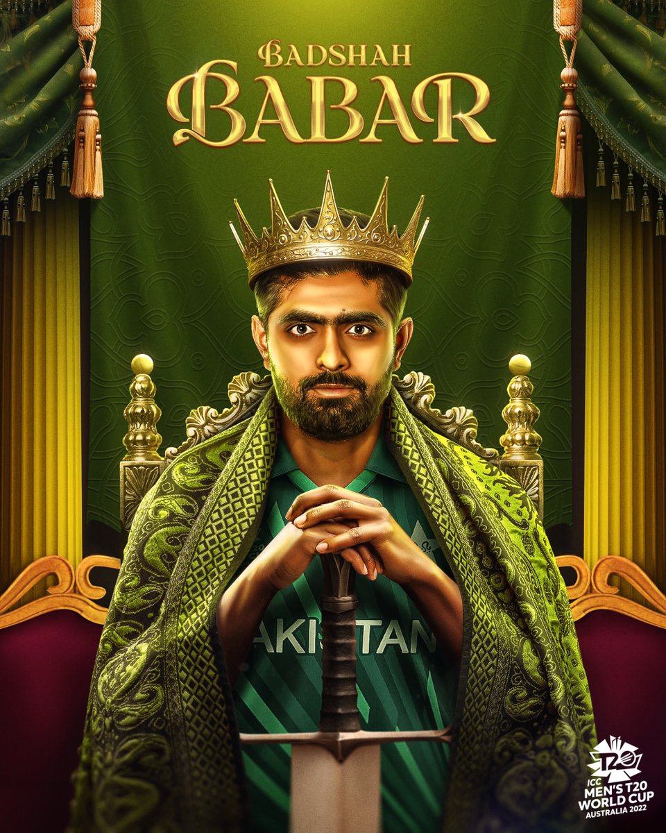 The Badshah 👑 How will Pakistan fare in #T20WorldCup 2022 under Babar Azam’s rule?