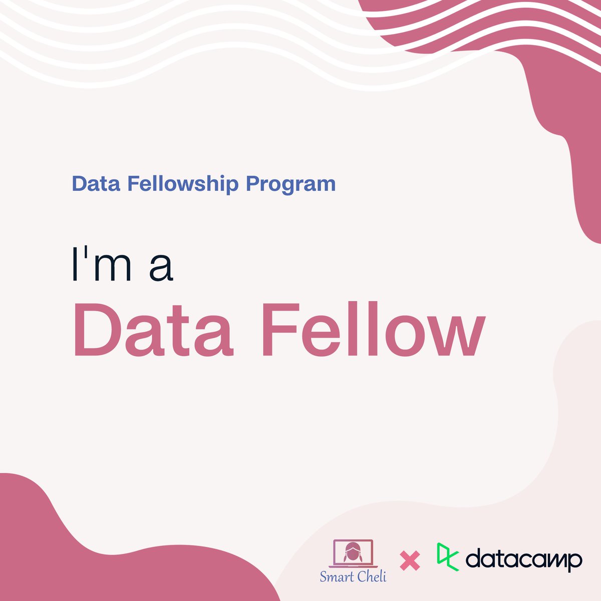 0xlilyth's tweet photo. I am glad to share that I have been accepted into the @DataCamp  Fellowship Program conducted by @smartcheli  in collaboration with @DataCamp. I am looking forward to exploring the field of data science to the fullest using premium @DataCamp for a year!
#DataFellow #DFSmartCheli https://t.co/xJ903PqacF