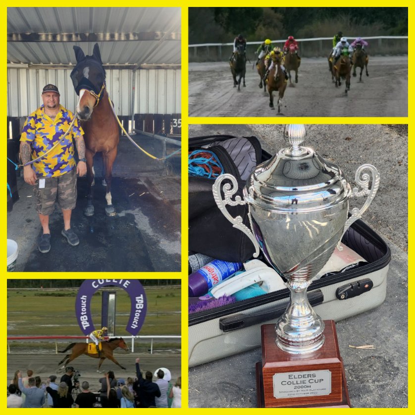 The query was could he handle the dirt? Perfect ride from Alan Kennedy. Good boy 🥕🥕🥕