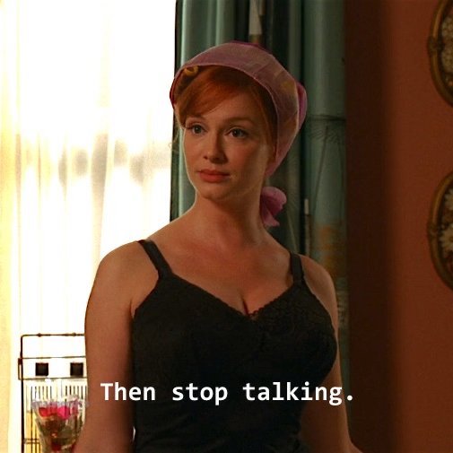 Mad Men Quotes (@MadMenQts) on Twitter photo 2022-10-22 12:37:27