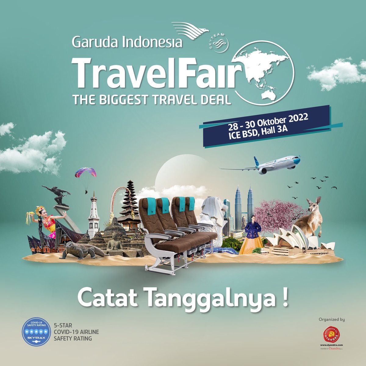Garuda Indonesia Travel Fair (GATF) 
Segera Hadir Kembali! 
Penawaran terbaik penerbangan <a href="/garuda/">username for sale</a>.indonesia yang tidak boleh dilewatkan di tahun ini . Semakin hemat dengan berbagai penawaran tambahan diskon dan promo lainnya hanya di GATF 2022.
28-30 Oktober 2022
ICE BSD, Hall 3A