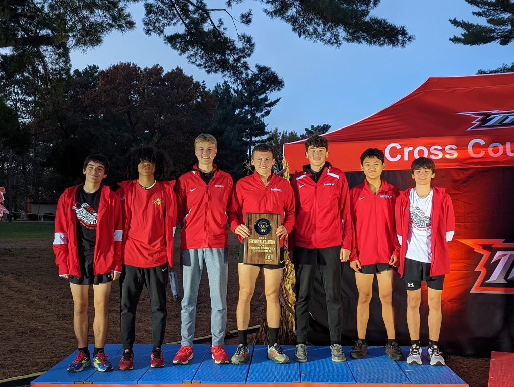 bangorfb's tweet photo. Congratulations to the Bangor Boys Cross Country team for qualifying as a team for the state cross country meet for the first time in school history. Congratulations to Anna Fronk for qualifying as an individual for the girls for the second consecutive year. #bangorpride https://t.co/Nrn7QCVdNS