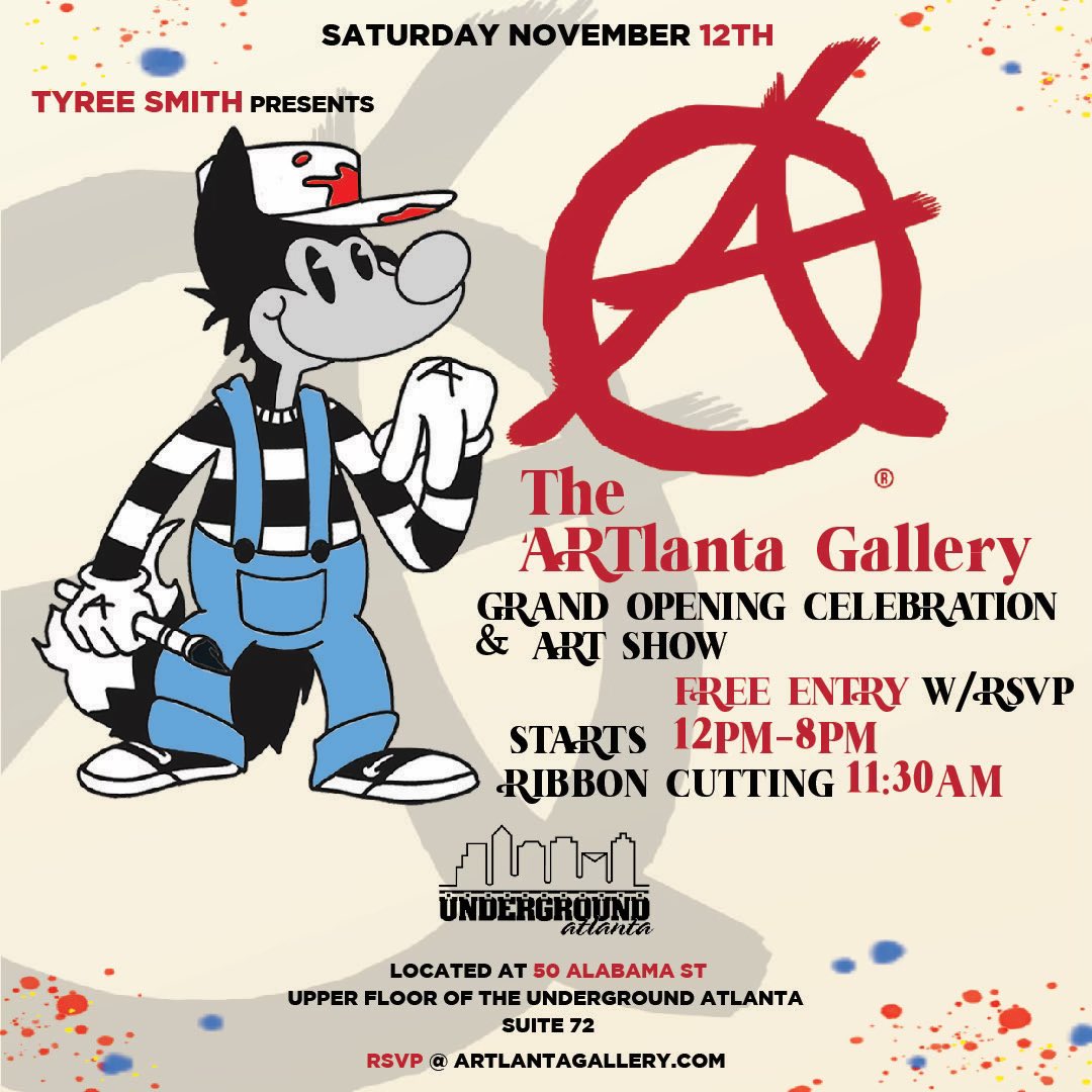 TyreeSmithRSC's tweet photo. @ARTlantaGallery November 12th! https://t.co/uObhO9NMFZ