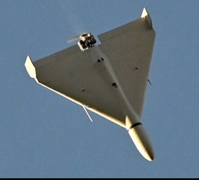 YVindman's tweet photo. The Iranian Shahed-136. Russia ordered thousands of these kamikaze drones. 🇷🇺 calls them Geran-2’s. They are being used primarily to terrorize the civilian population. THE US HAS A REQUEST FROM UKRAINE FOR DEFENSE SYSTEMS TO TAKE THEM DOWN. 🇺🇸APPROVE IT NOW. SAVE LIVES. 🚨🚨🚨 https://t.co/Y0k7INJOCE