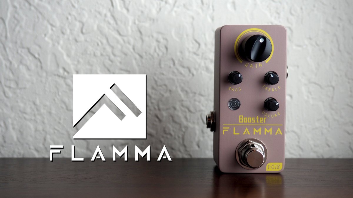 pedaloftheday's tweet photo. FULL REVIEW for the @flamma_tech FC18 Clean Boost is out NOW at
https://t.co/lgvUeFF4bn
FULL DEMO on our #YouTube channel as well. Cheers!
#pedaloftheday #effectspedals #guitarfx #pedaljunkie #flamma #flammainnovation #Boost #booster #boosted #cleanboost https://t.co/t7Dd8Urulx