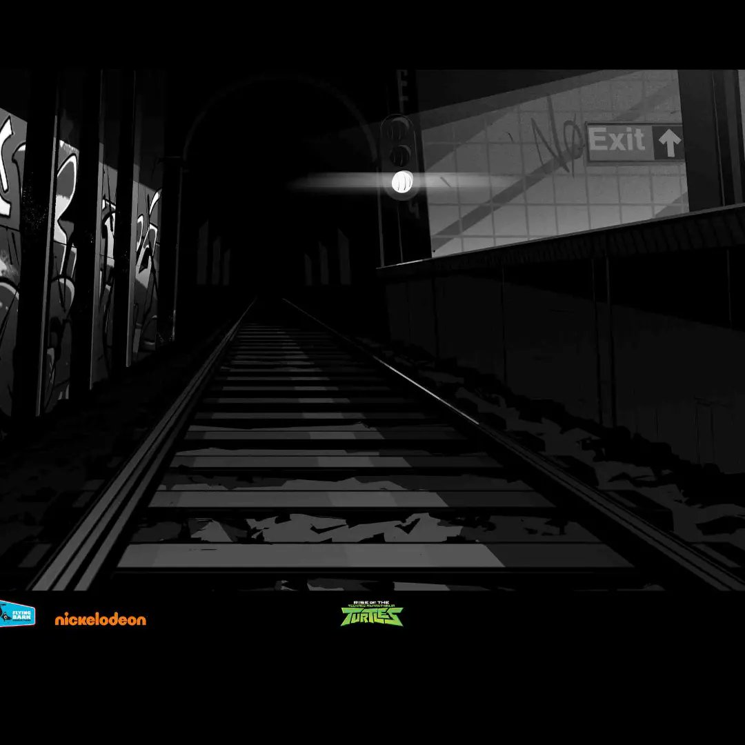 Have never posted production work before. These are from the #riseofthetmntmovie released earlier this year. This set changed design so these were never actually used, but I still like them. #TMNT