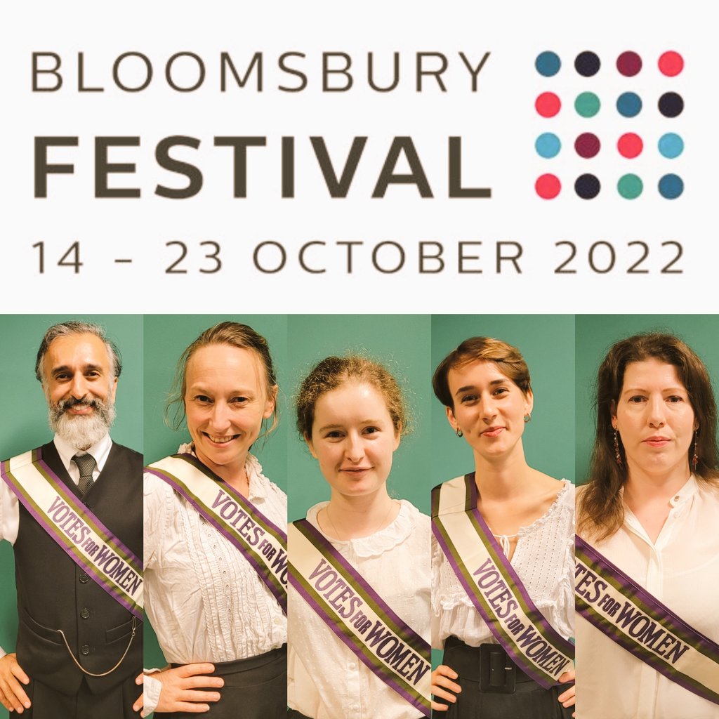 GlassSplintersT's tweet photo. Last chance to see #WordsandDeeds as part of @BloomsburyFest Tonight, 8pm at Conway Hall Library.

Not to be missed, starring @aakram7, @FranAn_Actress, @GabFreeman1, @meganlouwills and @natalie-harper@hotmail.com 

Meet the Women who changed the world! 

https://t.co/7ZLeRBJcgE https://t.co/3IogzffX2m