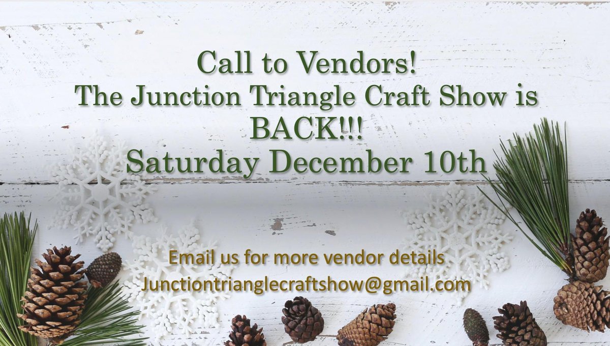 Junction Triangle Craft Show tweet media