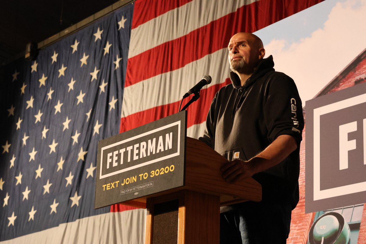 JohnFetterman's tweet photo. My name is John Fetterman.

I’m a dad. I’m a stroke survivor. I’m your Lieutenant Governor. 

And, with your help, I’ll be PA’s next United States Senator. https://t.co/UgtHYfcSwg