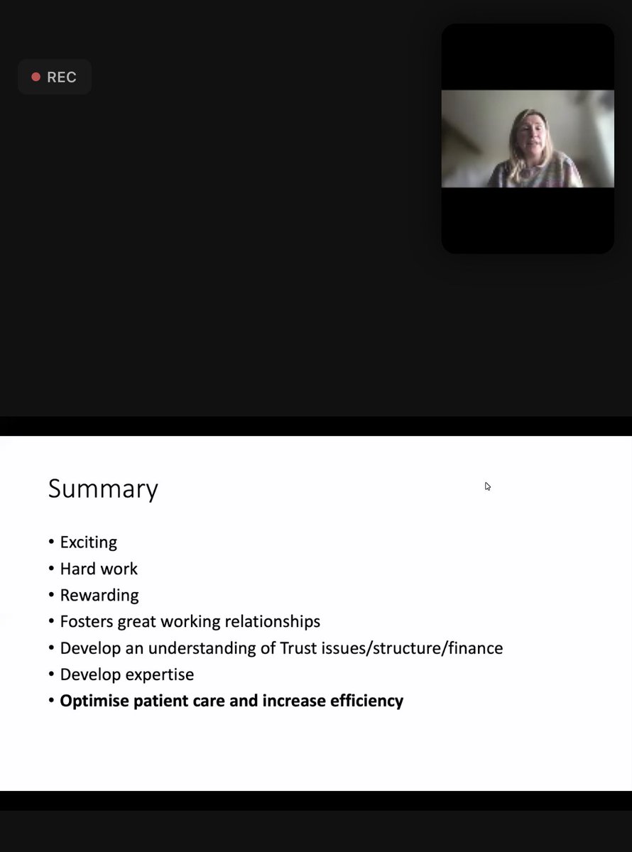 Invaluable to hear about personal experience in setting up specialised nephrology services - lots of practical hints and tips. Important for senior trainees to consider as they consider preparing for consultant jobs #sprclub #autumnmeeting <a href="/madvernon/">Madeleine Vernon</a> 👏🏻
