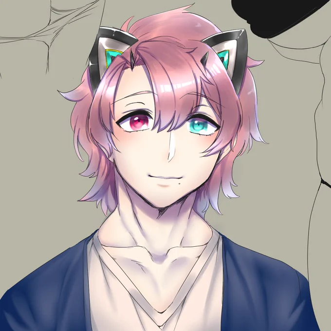雨季くん初描き 