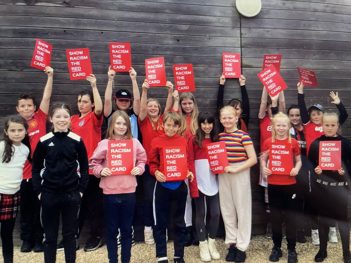 We supported @SRTRC_England with #WRD22. Children wore red and discussed the issue of racism in society and explored themes of prejudice, diversity and equality. We stand together!