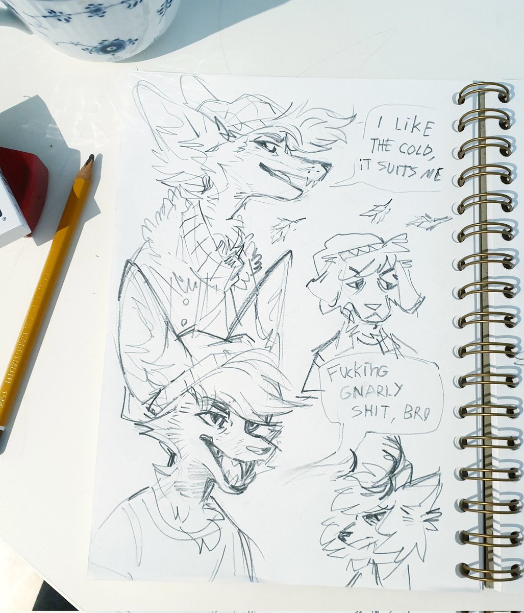 KaleidoCollie's tweet photo. away from digital art equipment? aesthetic sketchbook photos have got you covered https://t.co/DBHD3OLpZE