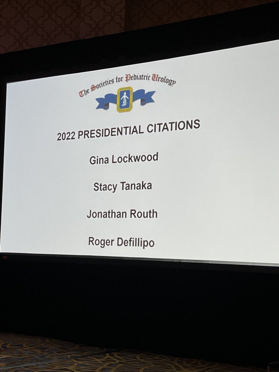 Congratulations to @tanaksta for receiving @SPU_Urology 2022 Presidential Citation!